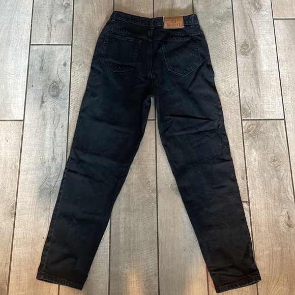 Black Vintage Liz Claiborne Mom Jeans - Picture 2 of 6